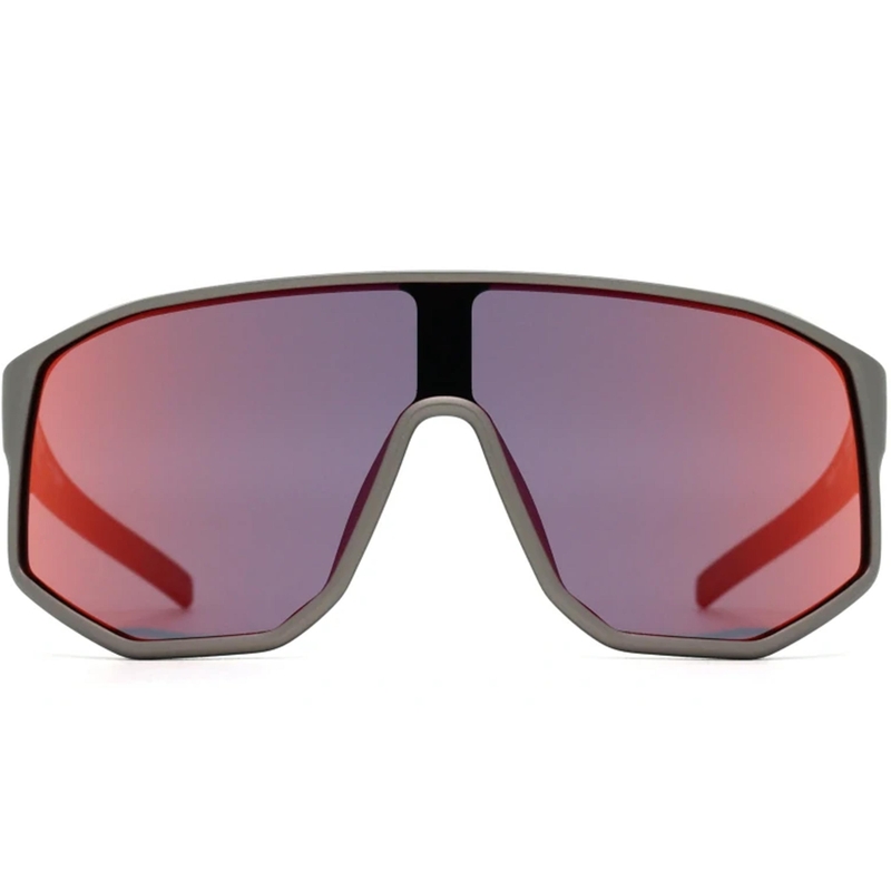 Occhiali da sole Red Bull Spect Dash grigi con lenti viola