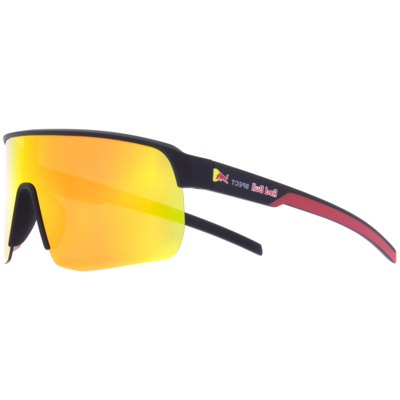 Occhiali da sole Red Bull Spect Dakota neri con lenti arancioni