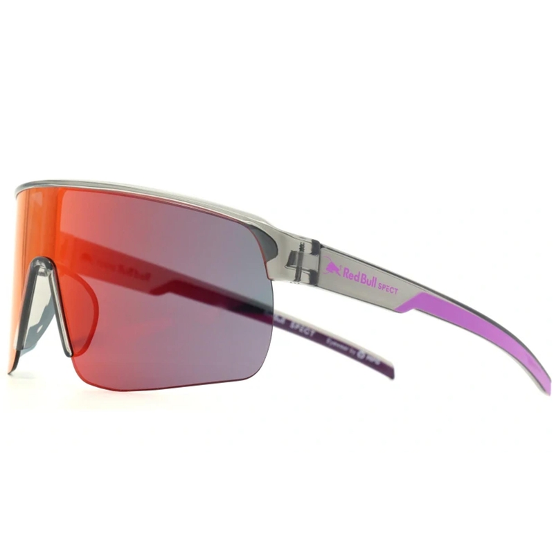 Occhiali da sole Red Bull Spect Dakota grigi con lenti viola