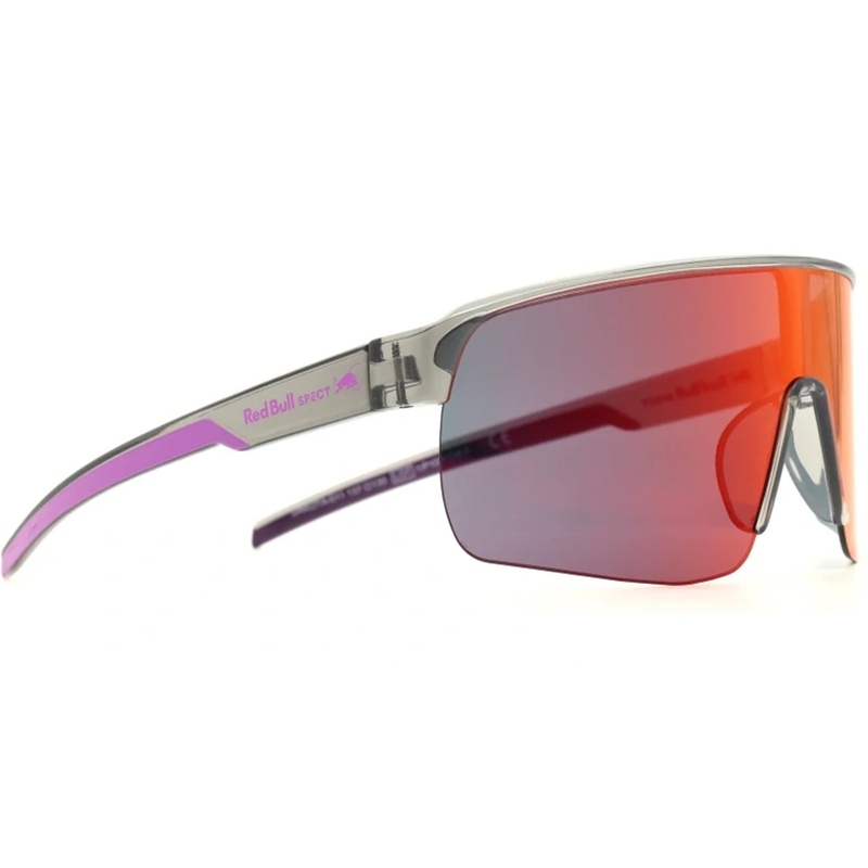 Occhiali da sole Red Bull Spect Dakota grigi con lenti viola