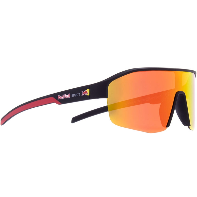 Occhiali da sole Red Bull Spect Dundee neri con lenti arancioni