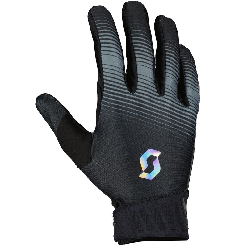 Guanti da motocross SCOTT 450 Podium neri-grigi