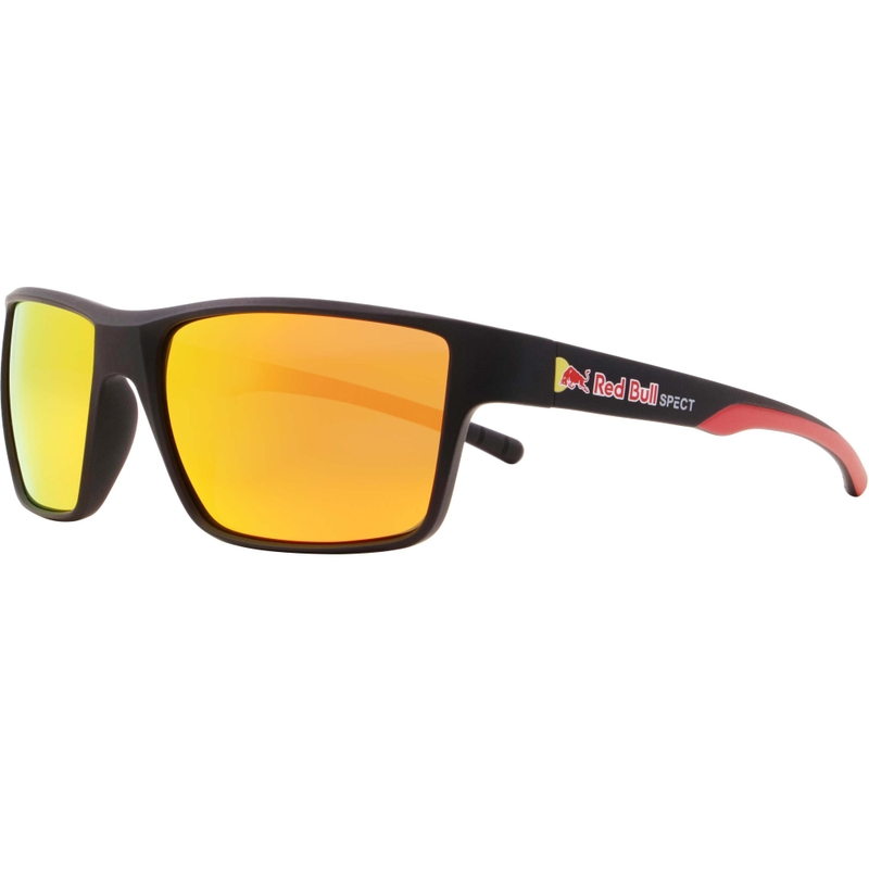 Occhiali da sole Red Bull Spect Chase neri con lenti marroni