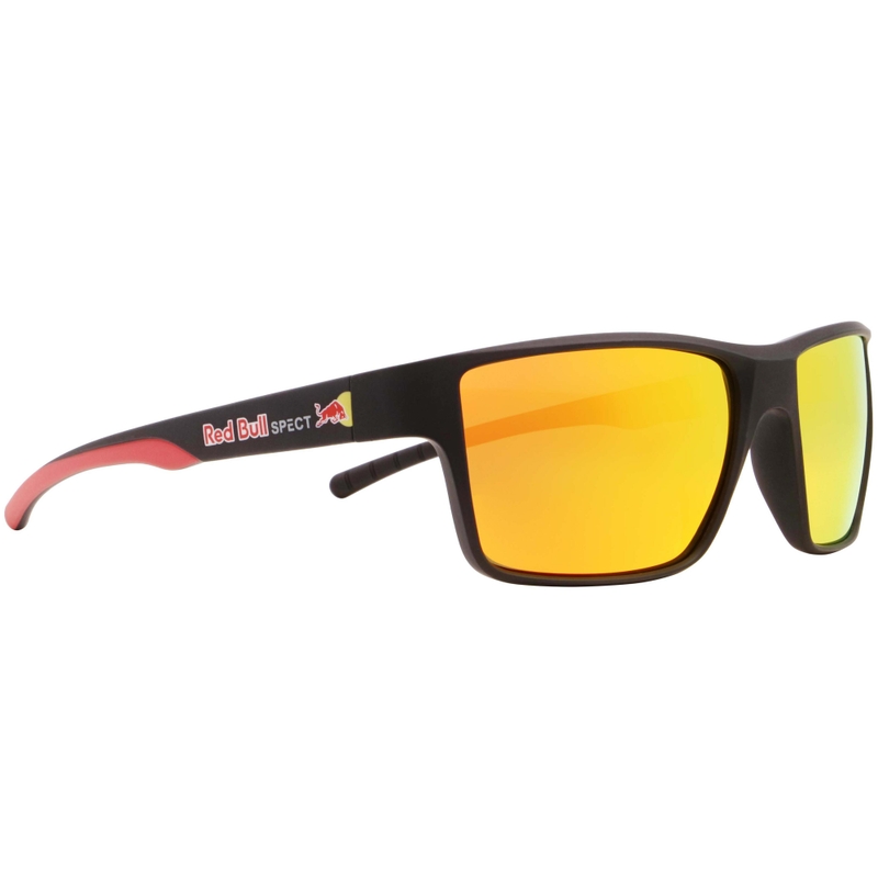 Occhiali da sole Red Bull Spect Chase neri con lenti marroni