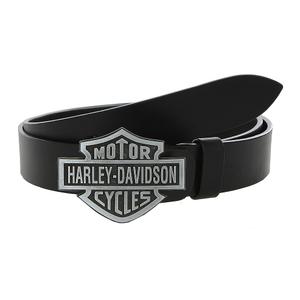 Cintura da moto in pelle con fibbia Harley-Davidson