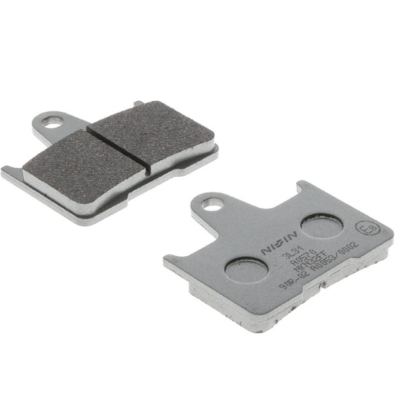 Pastiglie freno NISSIN mescola semimetallica 60x57x8,2 mm 2 pz