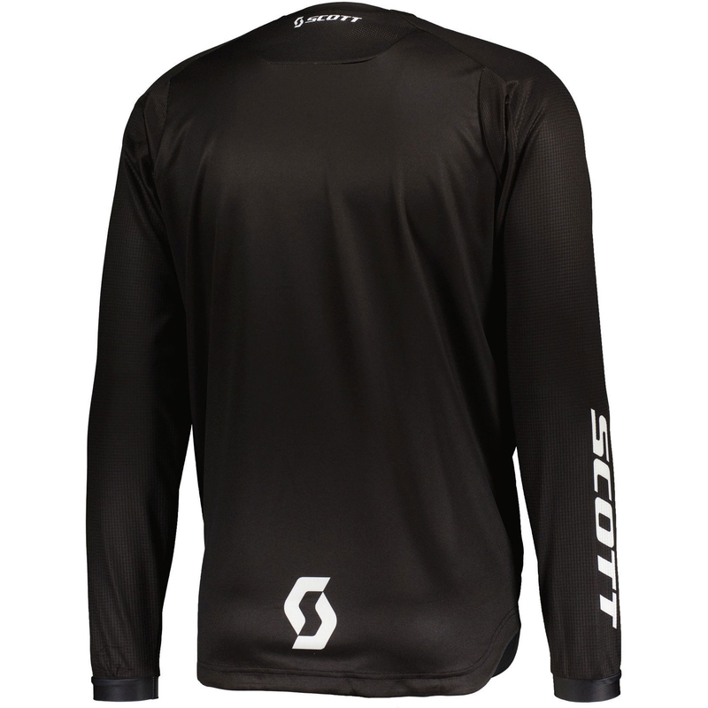 Maglia da motocross SCOTT 350 SWAP EVO nera