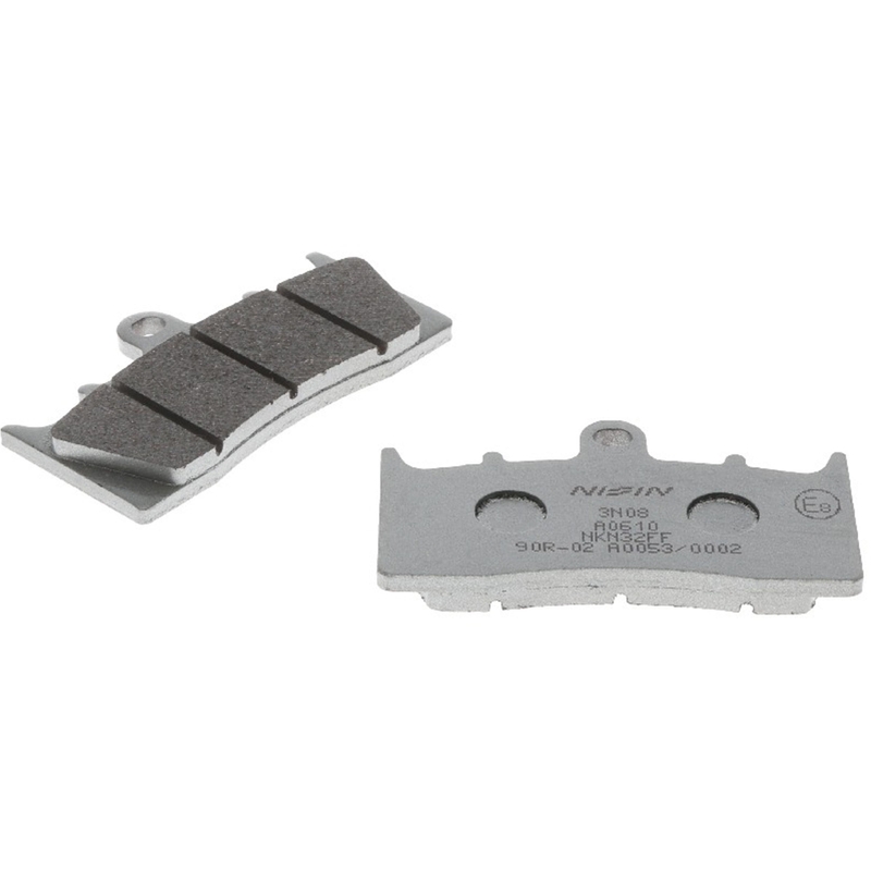 Pastiglie freno NISSIN mescola semimetallica 81x46x8 mm 2 pz
