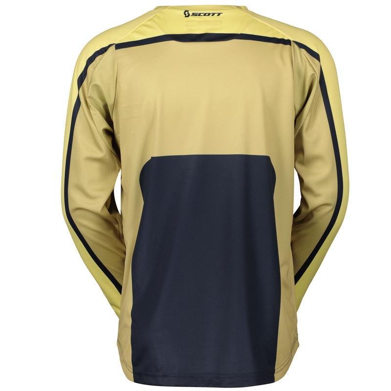 Maglia da motocross SCOTT 350 TRACK EVO beige-blu