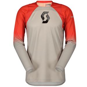 Maglia da motocross SCOTT 450 PODIUM grigio-rosso