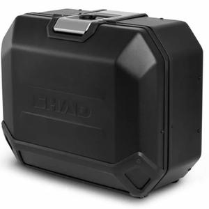 Boční hliníkový kufr na motorku SHAD Terra TR36 BLACK EDITION levý