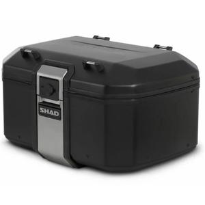 Vrchní hliníkový kufr na motorku SHAD Terra TR55 BLACK EDITION