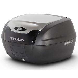 Vrchní kufr na motorku SHAD SH40 alu look