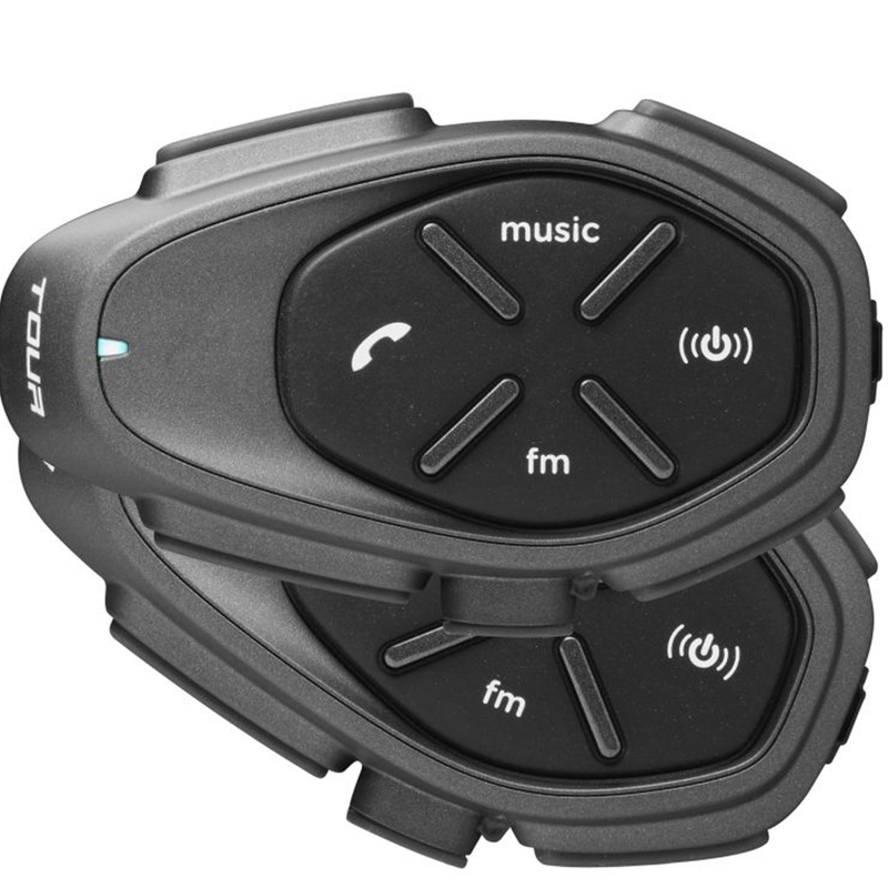Interfono vivavoce Bluetooth CellularLine TOUR HD Twin Pack 2 pezzi