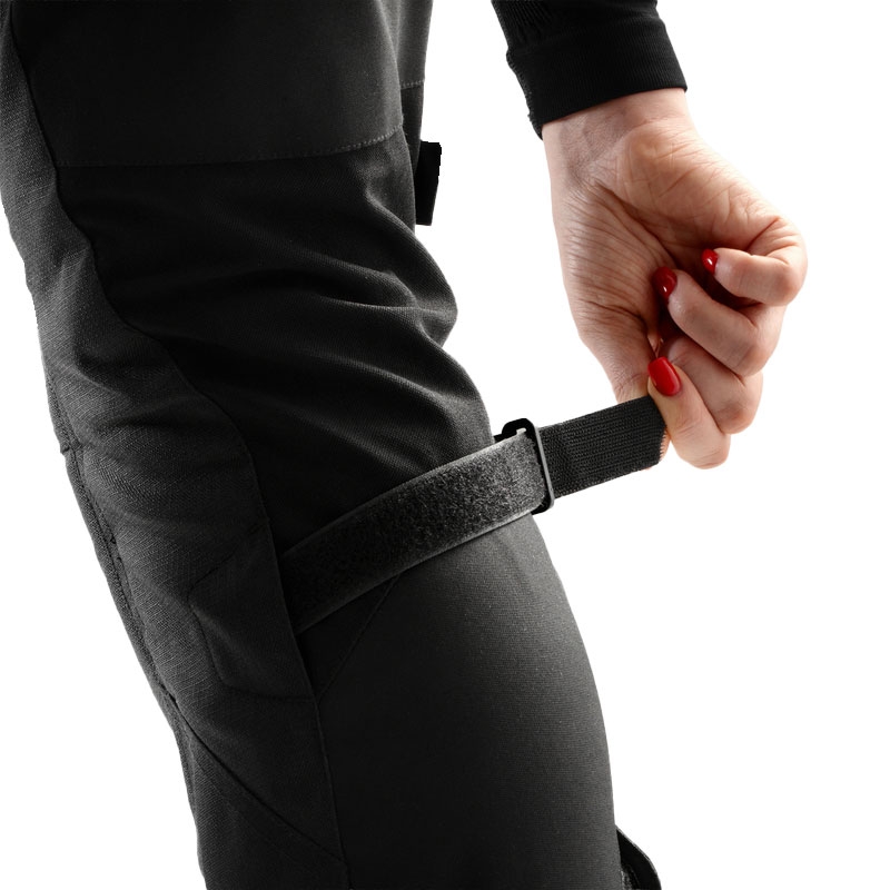 Pantaloni da moto estesi da donna Rebelhorn Hardy 3.0 neri