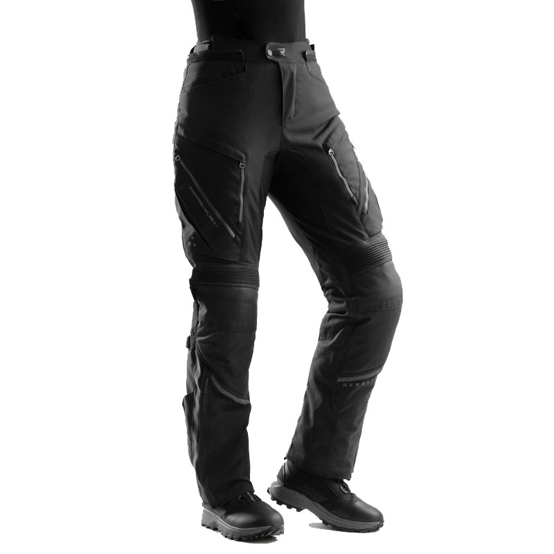 Pantaloni da moto estesi da donna Rebelhorn Hardy 3.0 neri