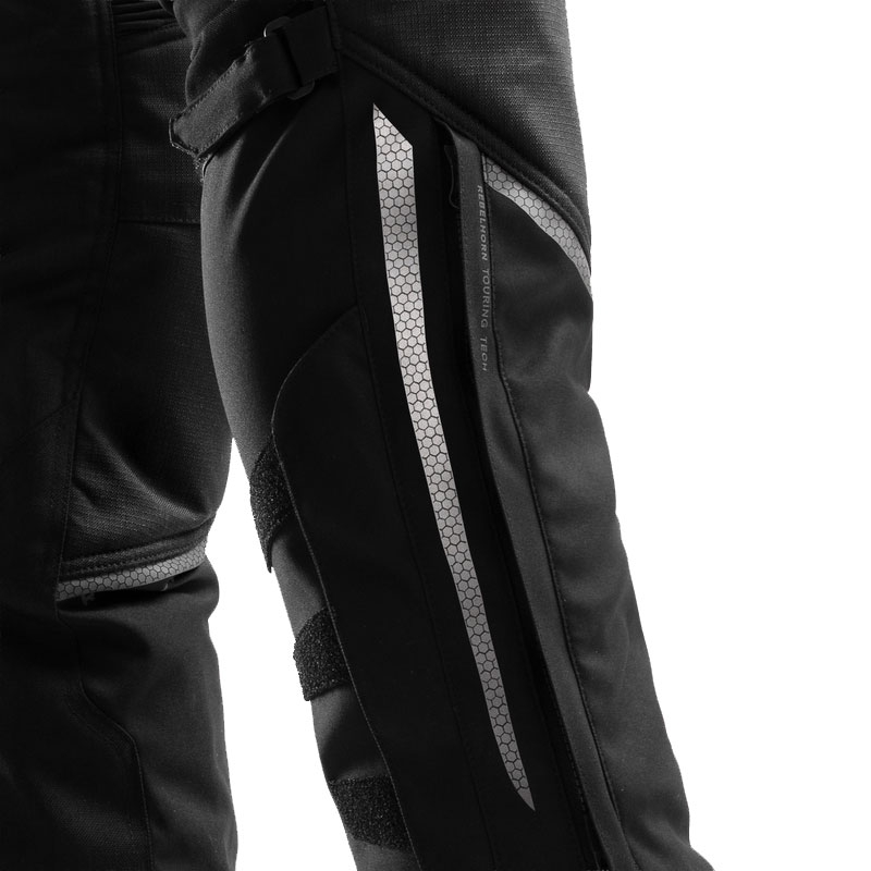 Pantaloni da moto estesi da donna Rebelhorn Hardy 3.0 neri