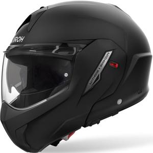 Casco da moto Airoh Mathisse 2 Color flip-up nero opaco