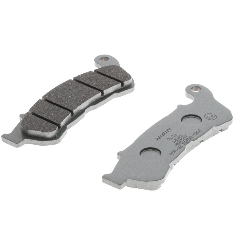 Pastiglie freno NISSIN mescola semimetallica 118x45,2x9,1 mm 2 pz