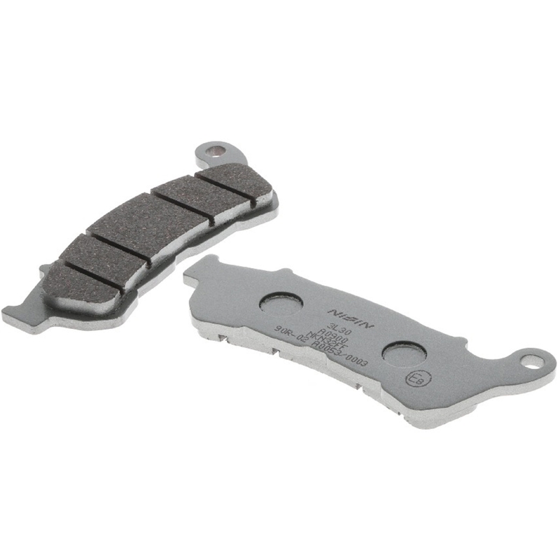 Pastiglie freno NISSIN mescola semimetallica 118x45,2x9,1 mm 2 pz