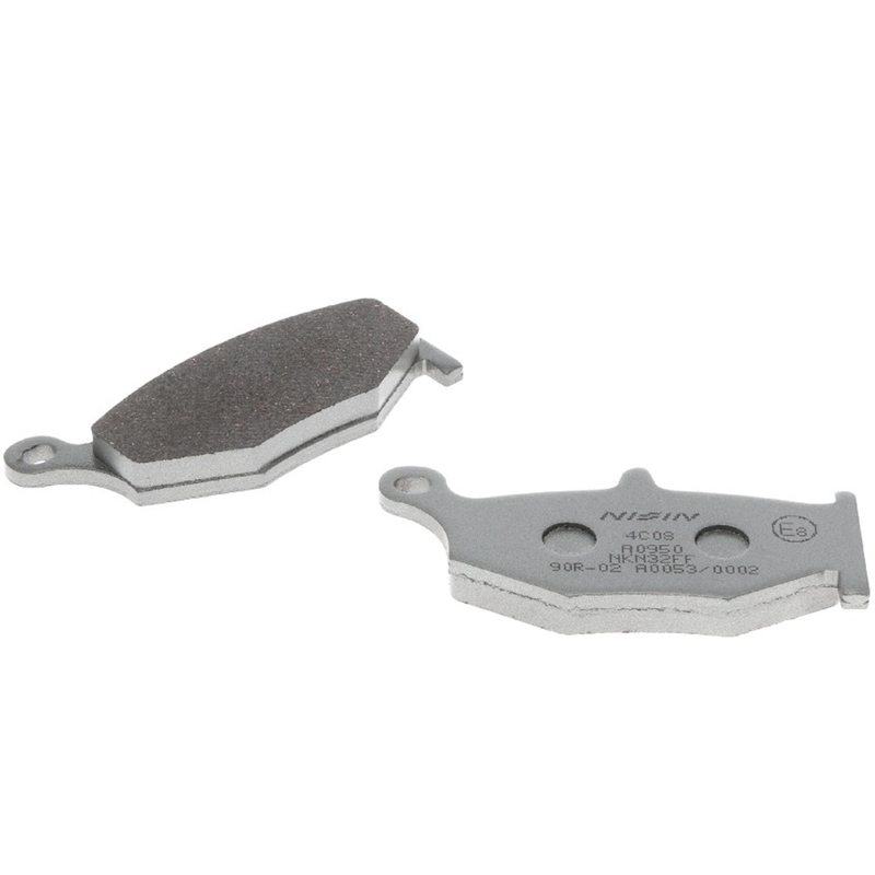 Pastiglie freno NISSIN mescola semimetallica 89,2x40,6x10 mm 2 pz