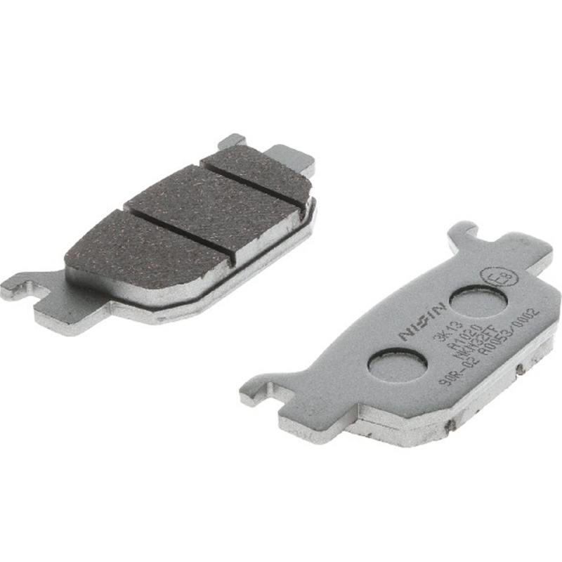 Pastiglie freno NISSIN mescola semimetallica 82x37,5x9 mm 2 pz