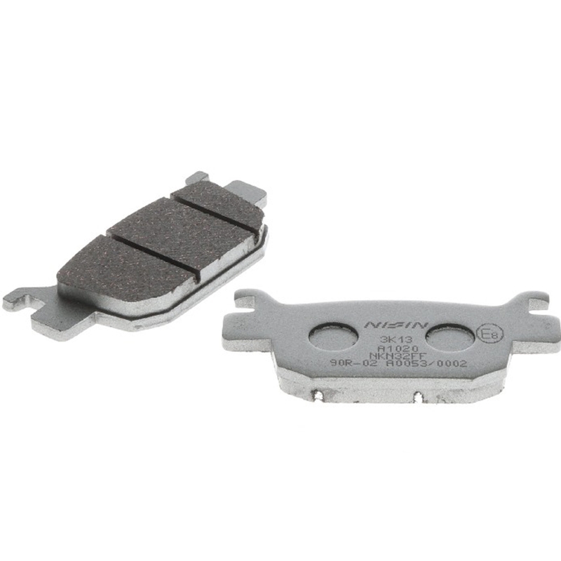 Pastiglie freno NISSIN mescola semimetallica 82x37,5x9 mm 2 pz