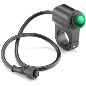 Interruttore per illuminazione a LED Citofono nero