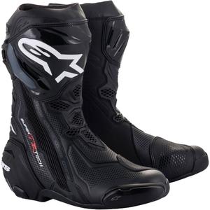 Stivali da motocicletta ventilati Alpinestars Supertech R neri