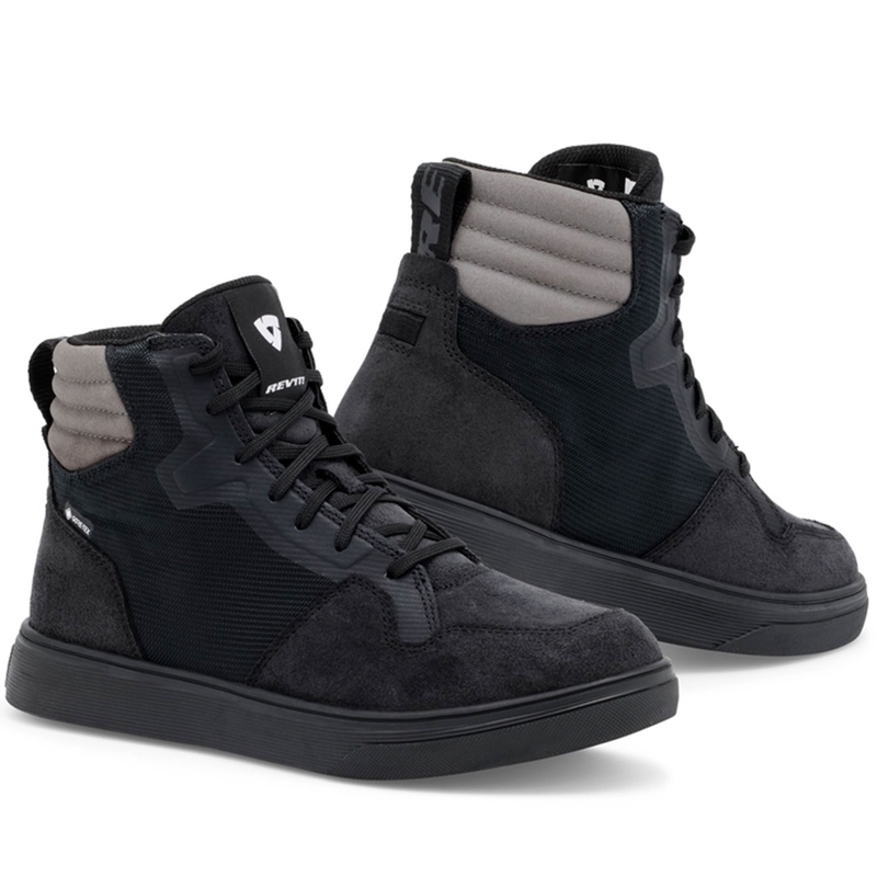 Stivali da moto da donna Revit Krait GTX nero-grigio