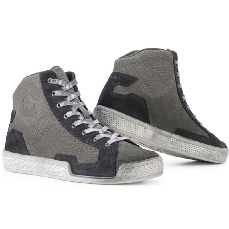 Stivali da moto Eleveit Antibes Air Canvas Grigio