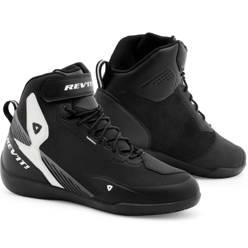Stivali da moto Revit G-Force 2 H2O bianchi e neri