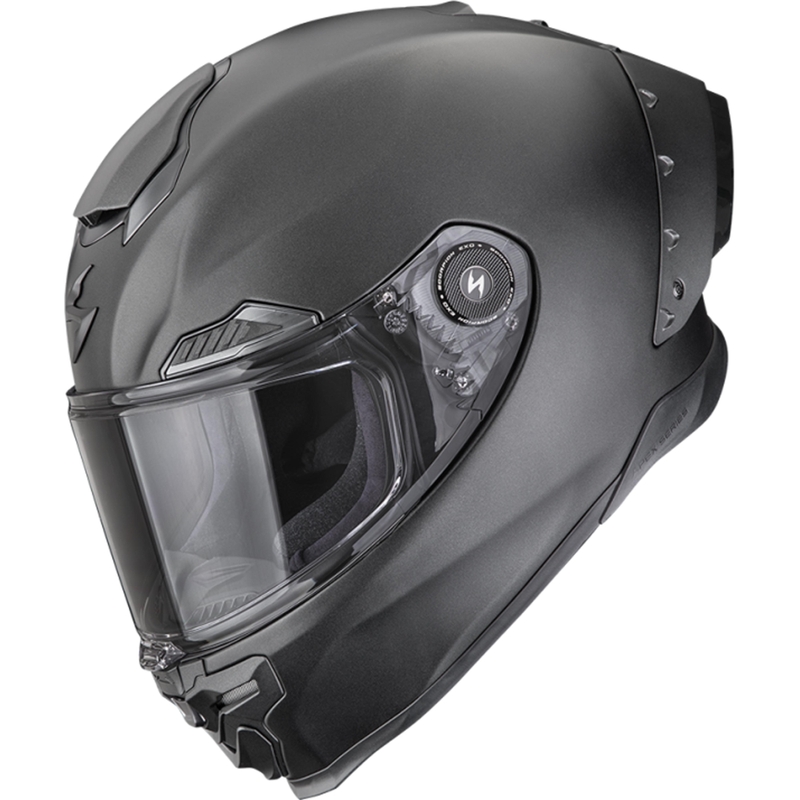 Casco integrale da moto Scorpion EXO-RACE Air Solid FIM2 nero perla opaco
