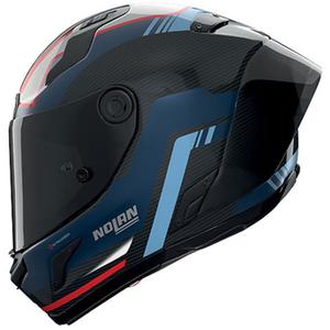 Casco integrale da moto Nolan X-804 RS Piega 366 nero lucido-blu-bianco-rosso