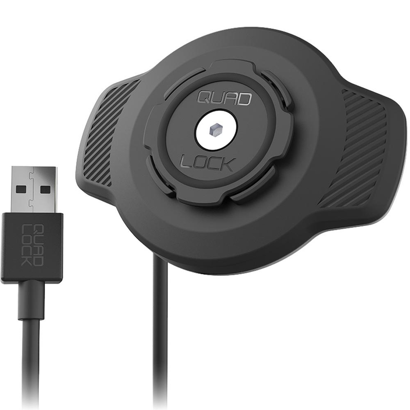 Testina di ricarica wireless impermeabile USB Quad Lock®