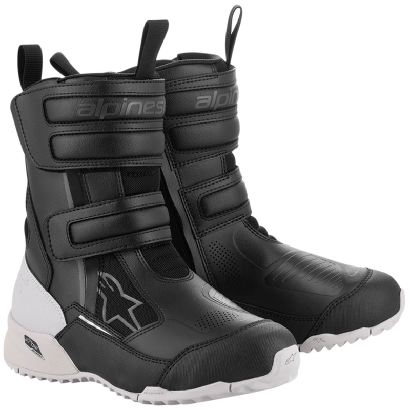 Stivali da moto Alpinestars Stella RT-7 Drystar bianchi e neri da donna