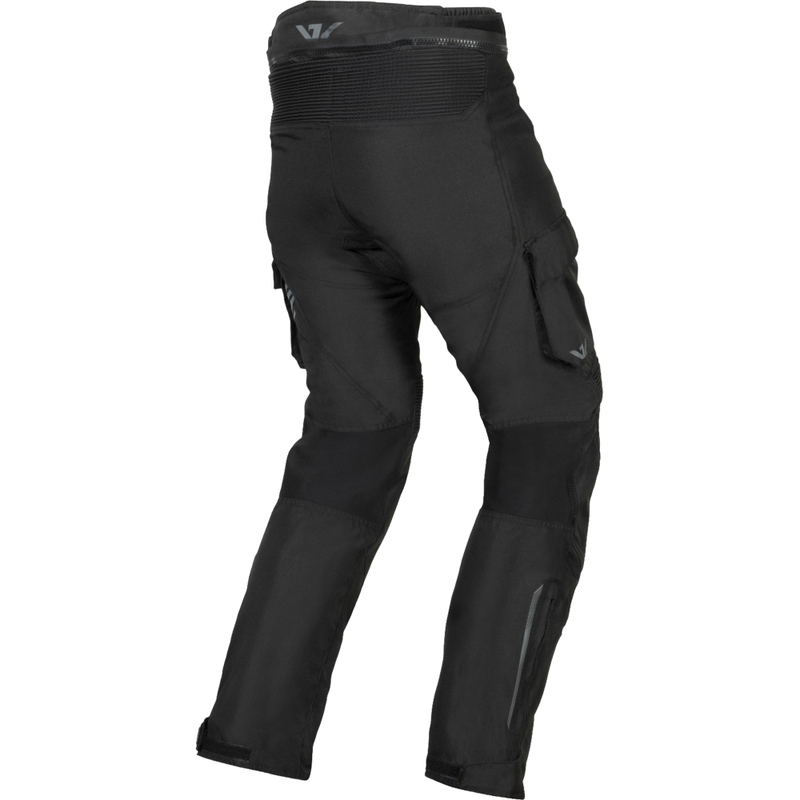 Pantaloni da moto Ayrton Rally II neri-grigi