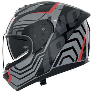 Casco integrale da moto Nolan N60-6 Eclettico 351 grigio-nero-rosso