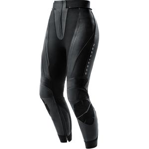 Pantaloni da motociclista in pelle da donna Rebelhorn Diva neri