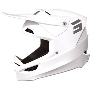 Casco da motocross Shot Furious Solid White