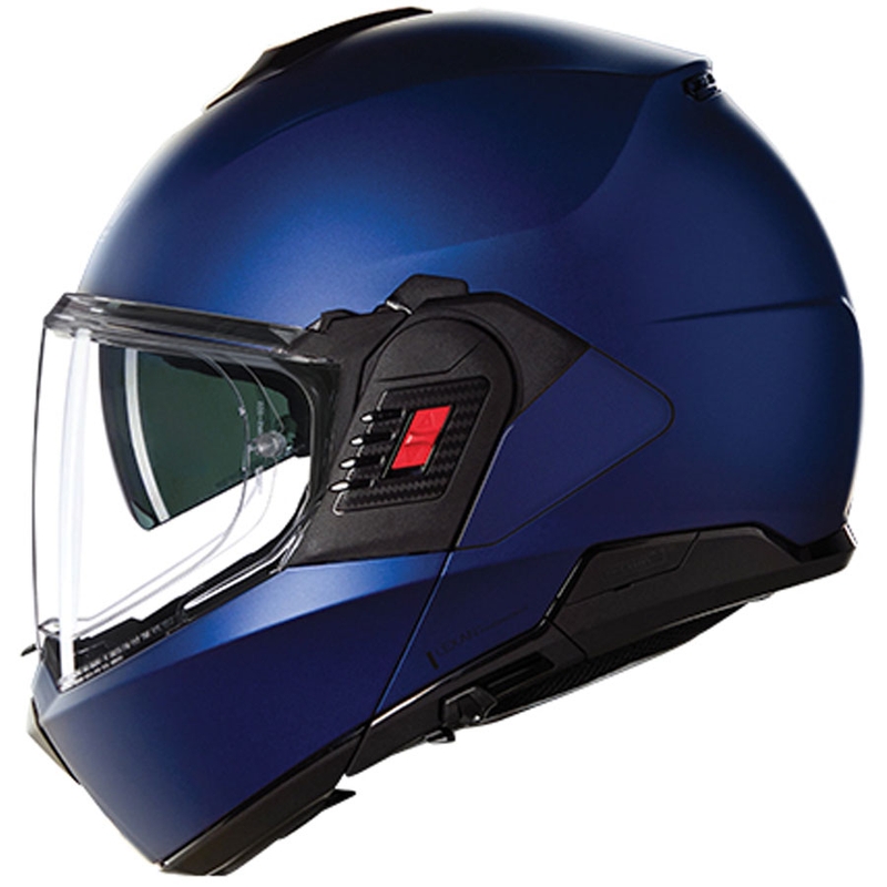 Casco moto apribile Nolan N120-1 Classico Nobile N-COM 313 blu