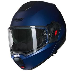 Casco moto apribile Nolan N120-1 Classico Nobile N-COM 313 blu
