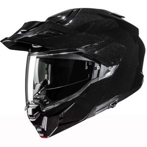 Casco da moto flip-up HJC i80 Solid nero metallizzato