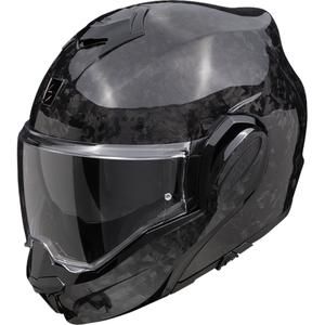 Casco moto pieghevole Scorpion EXO-TECH EVO ONYX CARBON Solid Black