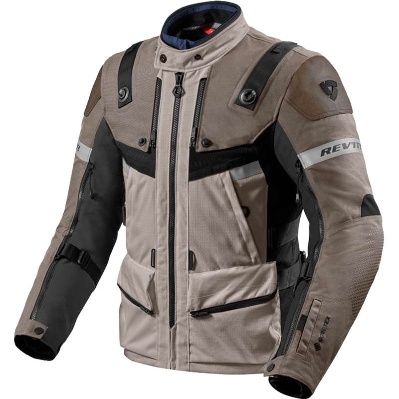 Giacca da moto Revit Defender 3 GTX marrone-nero