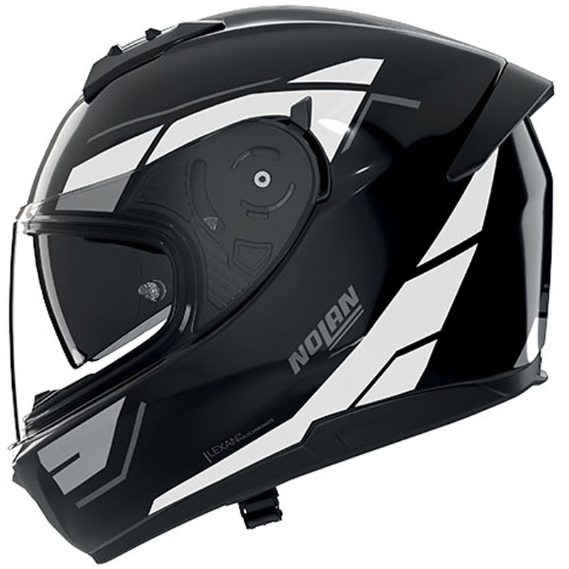 Casco integrale da moto Nolan N60-6 Sincrono 353 nero-bianco