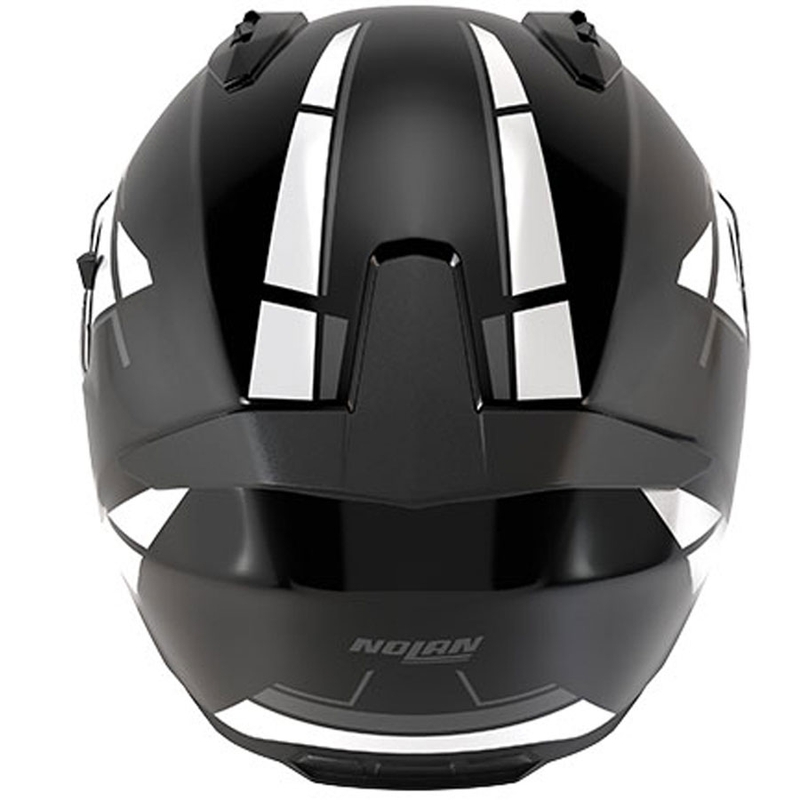 Casco integrale da moto Nolan N60-6 Sincrono 353 nero-bianco