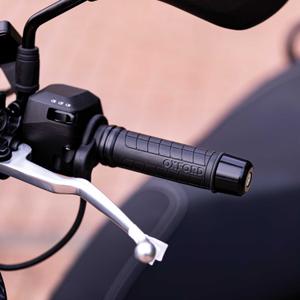 Manopole riscaldate Oxford Hotgrips Advanced Courier nere