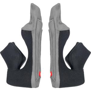 Guanciali interni per caschi Airoh MATRYX grigio