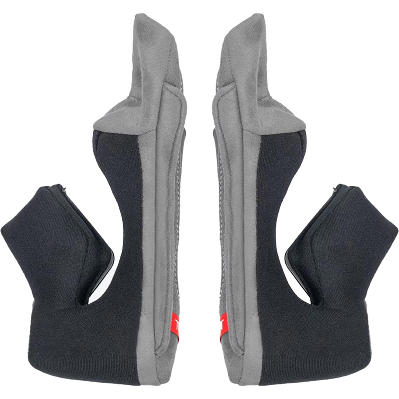Guanciali interni per caschi Airoh MATRYX grigio